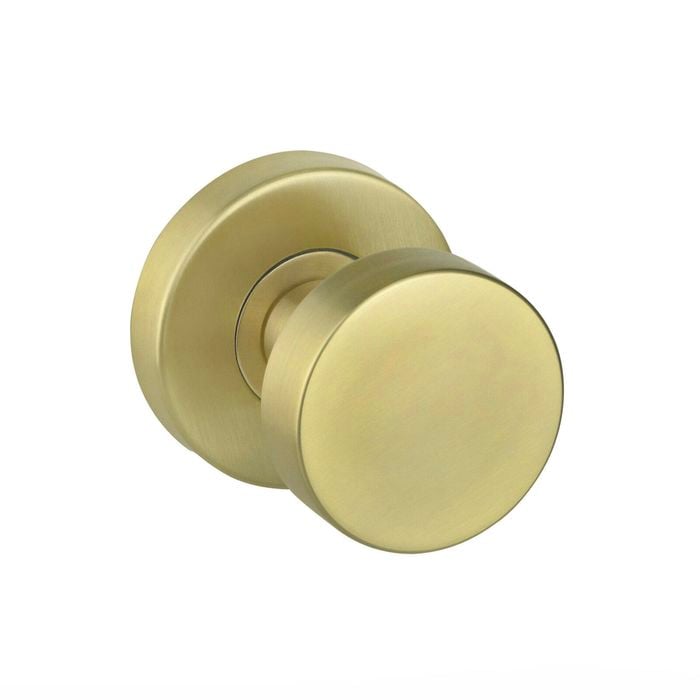 Delf Satin Brass Marbella Dummy Knob Set