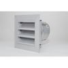Pacific Air 150mm Aluminium Weatherproof Louvre Vent