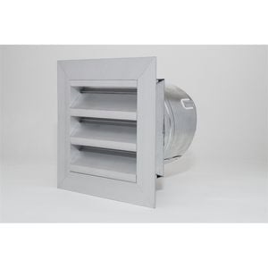 Pacific Air 150mm Aluminium Weatherproof Louvre Vent