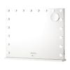 Oikiture Makeup Mirrors 80x62cm Bluetooth 18 LED Hollywood Vanity Mirror