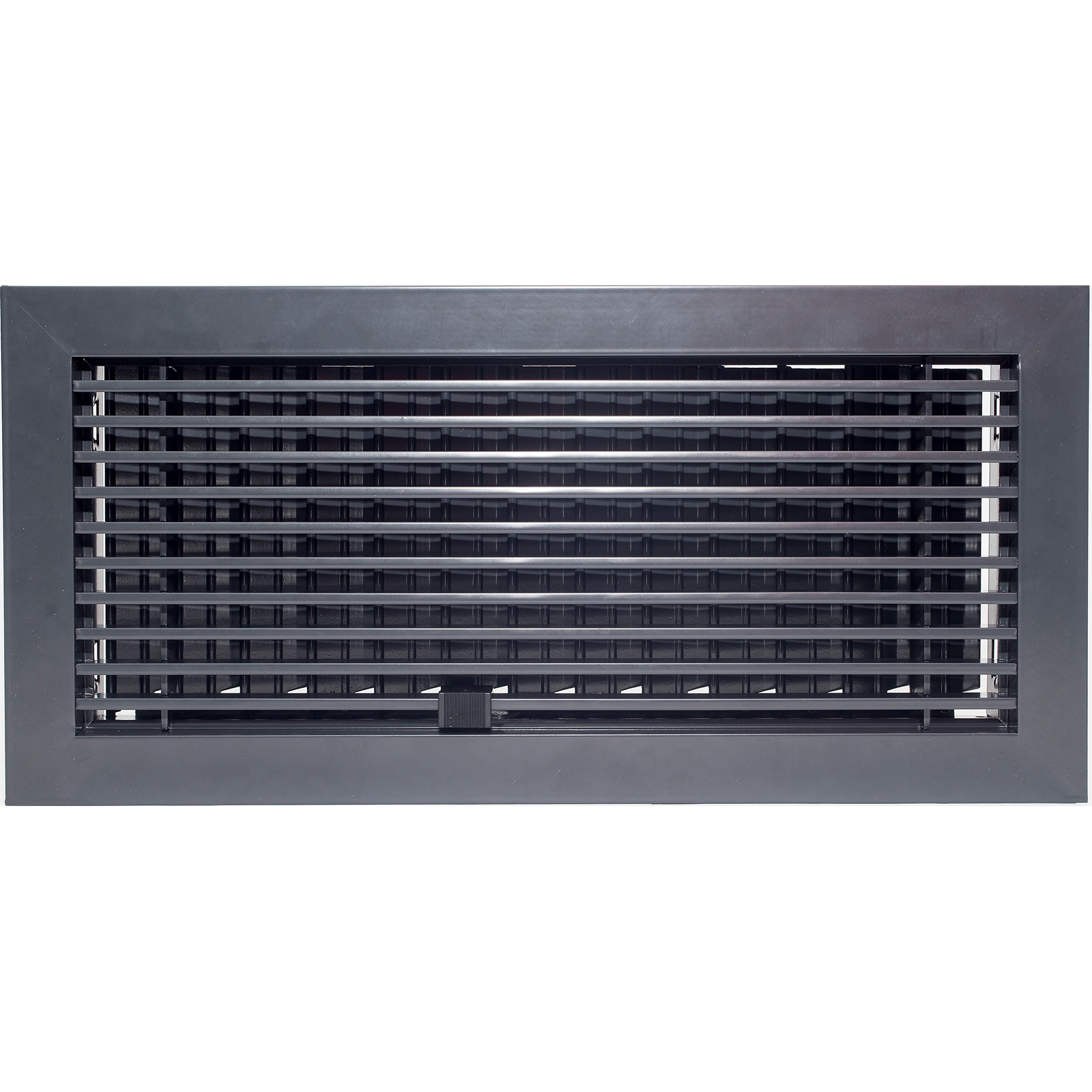 Accord 15 x 35cm Floor Bar Grille - Gunmetal product image