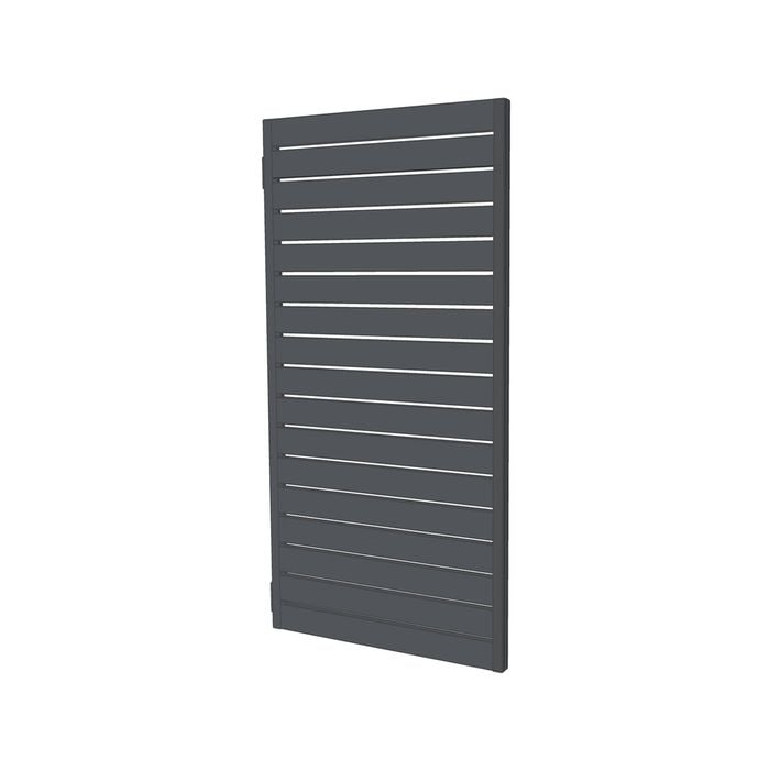 Sector Panel Fencing 1.2 x 1.0m Grey Friars Eco Slat Gate