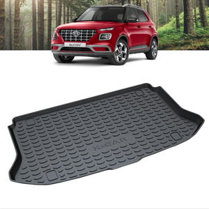 Boot Liner for Hyundai Venue 2019-Onwards All Weather Heavy Duty Cargo Trunk Mat Luggage Tray