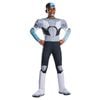 Dc Comics Teen Titans Cyborg Deluxe Boys Dress Up Costume Outfit Jumpsuit Size S