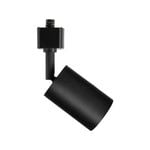 Brilliant Black Naj Single Add-On Track Light