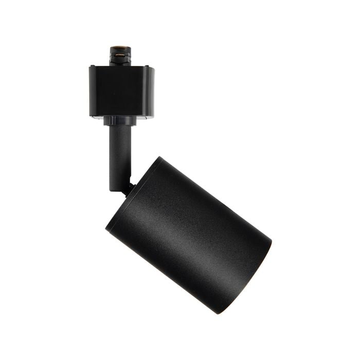 Brilliant Black Naj Single Add-On Track Light