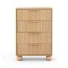 Artiss 4 Chest of Drawers Storage Cabinet Pine