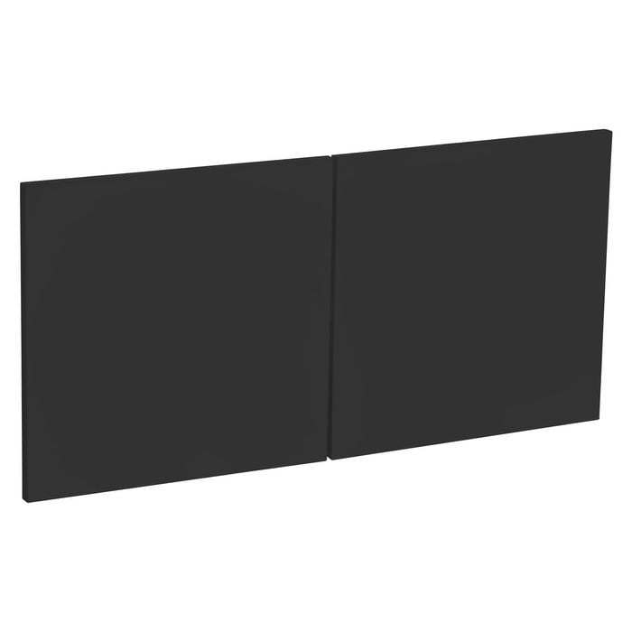 Kaboodle 750mm Molasses V Modern Overhead Door - Pair