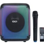 Eden Portable Karaoke Speaker with Single Wireless Microphone