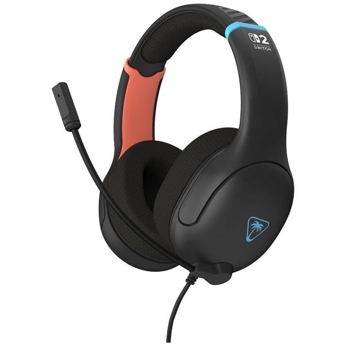 Turtle Beach Airlite Fit Nintendo Switch 2 Wired Gaming Headset Charcoal Black