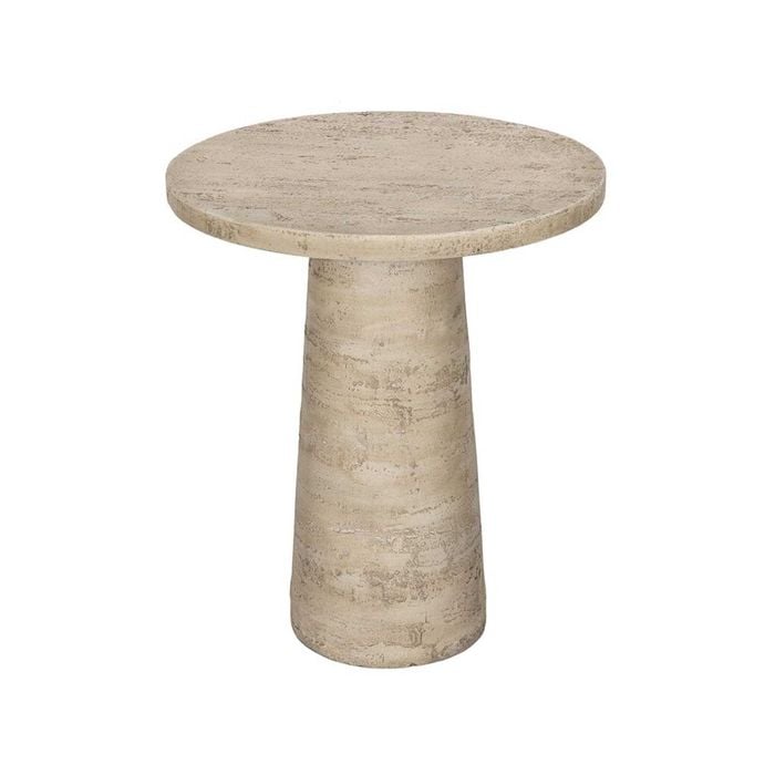 Goran Cement Round Side Table