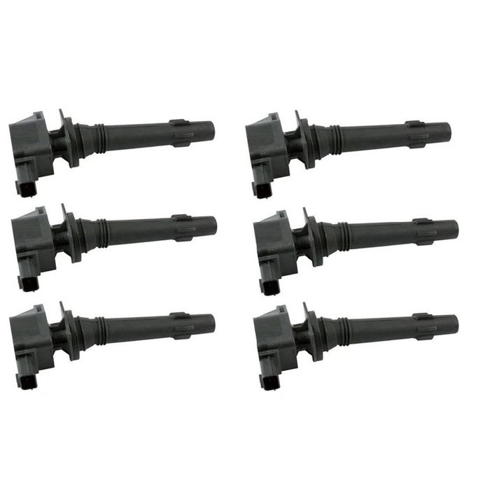 Set Of 6 Mace Standard Replacement Ignition Coils To Suit Ford Barra 195 270t Ecolpi Turbo 4.0L I6