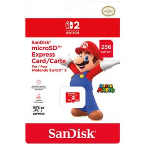 SanDisk MicroSD Express Card 256GB For Nintendo Switch 2