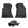 AUSGO Car Floor Mats for Toyota LandCruiser 79 Series LC79 Single Cab 2016-Onwards All-Weather Floor Liners