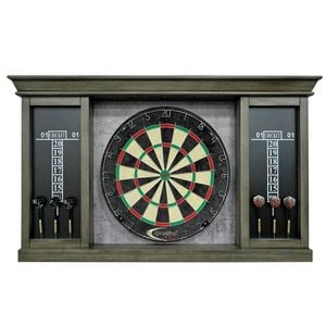 Sportivo Dartboard Cabinet with Birch Veneering