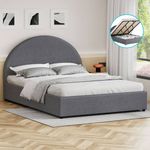 ALFORDSON Bed Frame Gas Lift Base King