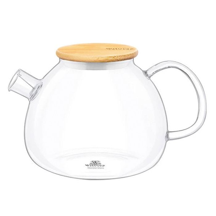 Wilmax England Thermo 1000ml Teapot w/ Lid - Clear
