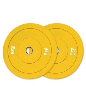 Kangaroo Fitness 15KG Colour Bumper Plate – Durable & High-Performance Weights
