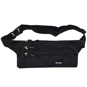 Travel Money Belt Passport Wallet Pouch Card Waist Credit Card Holder Bum