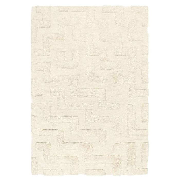 Loopsie-330cm X 240cm-garbatella Sculpted Cream Rug