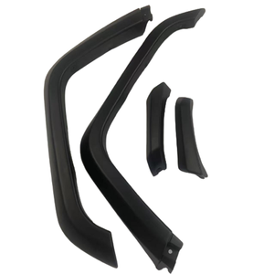 Black Front Fender Flares For Toyota Landcruiser 79 Series Gxl 2007-2024