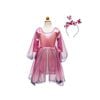 Great Pretenders Pink Butterfly Twirl Dress Size 5-6 w/Wings Kids Costume 5y+