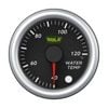 Hulk Pro Water Temperature Gauge 40-120 Degrees 52mm Black/Silver