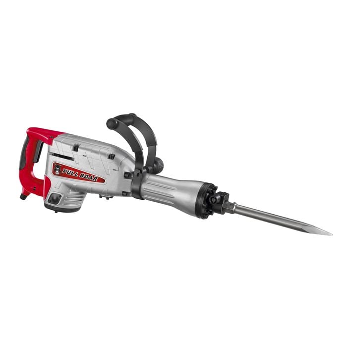 Full Boar 1500W 14.2kg 40J 30mm HEX Demolition Hammer Kit Bunnings Australia