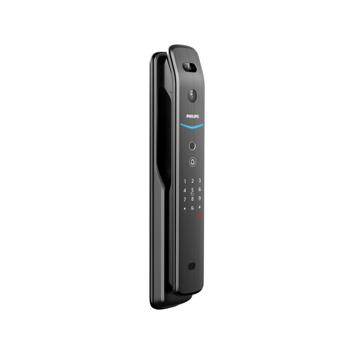 Philips Black EasyKey Smart 3D Facial Recognition And Video Intercom Mortise Door Lock 