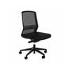 Olg Motion Sync Office Chair No Arms Mesh Back Lumbar Black Fabric Seat