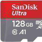 SanDisk 128GB Ultra Micro SDHC 120Mb/s Class 10 UHS-I Micro SD Card