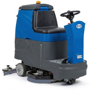 TorvaClean ProScrub D5 Battery Ride-On Floor Scrubber 760mm 95L