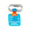 Taskmaster 4mm 316 Stainless Steel Quick Link - 2 Pack