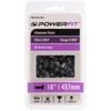 PowerFit 18" 3/8"LP 60DL 0.050" Gauge Chainsaw Chain