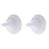 2x 4pc Appetito Pouring Funnels Home Kitchen Cooking White