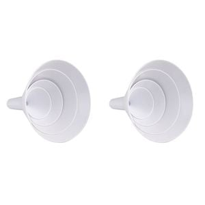2x 4pc Appetito Pouring Funnels Home Kitchen Cooking White