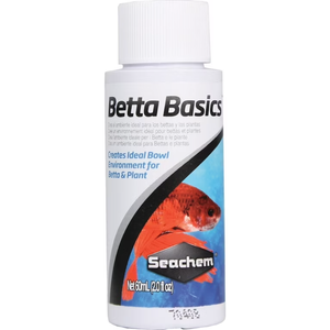 Seachem Betta Basics Fighting Fish Water Conditioner 60ml - Water Conditioner | Ammonia, Chlorine,chloramine