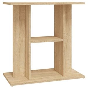 vidaXL Aquarium Stand Fish Tank Cabinet Base Office Sonoma Oak Composite Wood