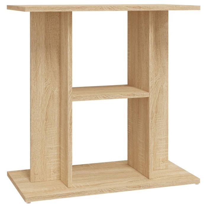 vidaXL Aquarium Stand Fish Tank Cabinet Base Office Sonoma Oak Composite Wood