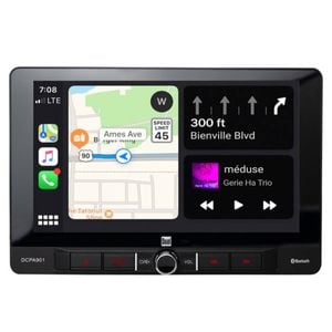 Dual Dcpa901 9'' Apple Carplay Android Auto Media Receiver
