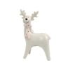 Urban 16cm Cute Ceramic Reindeer Home Decorative Statue - White