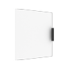 Lugna 512 x 450 x 16mm White Left Hand Door - White 450mm
