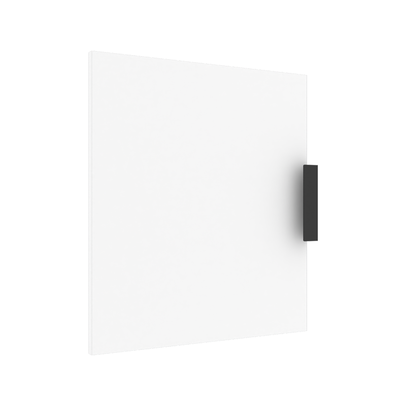 Lugna 512 x 450 x 16mm White Left Hand Door - White 450mm
