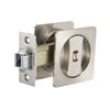 Zanda 65x65mm Stainless Steel Square Cavity Sliding Privacy Set 