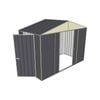 Build-a-Shed 3.0 x 1.5 x 2.3m Double Sliding and Single Hinge Door Narrow Shed - Grey