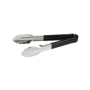 Trenton Colour Coded Tongs 30cm - Black