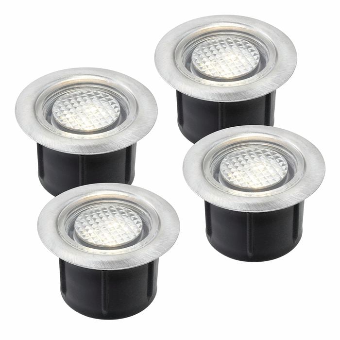 Brilliant Warm White DIY LED Lennox Deck Light Add On Kit - 4 Pack