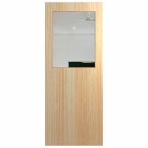 Hume Doors & Timber 820 x 2040 x 40 Entrance Door Paint Grade Ply Glass Opening G1 Glass XF3
