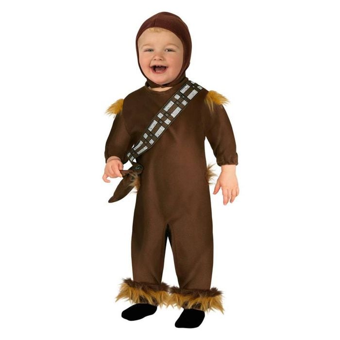 Chewbacca Halloween Costume for Toddlers, Star Wars Furry Jumpsuit with Headpiece, TODDLER