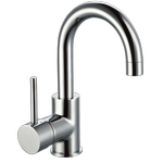 Estilo WELS 4 Star 7.5L/min 35mm Chrome Side Lever Basin Mixer